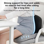 Comfort Memory Foam Backrest Cushion Breathable Non Slip Chair Cushion