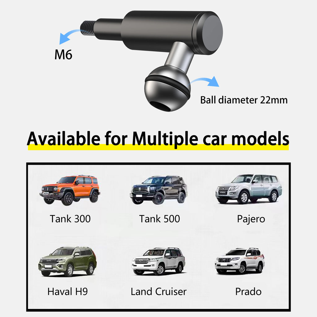 magsafe [Car Handle Armrest Phone Holder] Car A-pillar Mobile Phone Bracket Off-road Vehicle Truck Handle Armrest Handle
