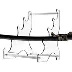 Lightsaber Display Stand 4 Tier Wand Holder Display Clear Lightsaber Hilt Stand Clear Wand Display Stand No Drill Katana Holder