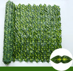 Artificial Leaf Privacy Fence Screen  Fake Hedge Panels Balcony Screen Ivy Leaves Fence Screen for Wall Garden Patio Decor