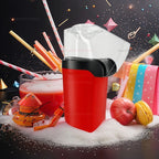 Electric Fully Automatic Home Kitchen Popcorn Machine 220V Compact Mini Snack Maker Ideal for Movie Night and Parties