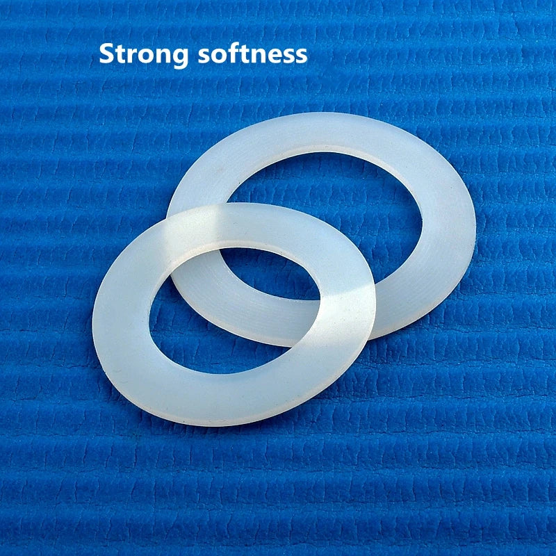 2-100PCS Silicone Flat Washer Silicone Gasket of Water Tank Interface Waterproof Gasket Thread Sealing Ring