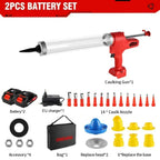 6 Speeds Electric Glue Gun Cordless Multi-function Electric Sewing Glue Glass Caulking Adhesive Gun Tool For 21V 18v Battery