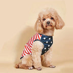 Adjustable American Flag Dog Bandana & Bow Tie Set - Patriotic Pet Scarf for Small to Large Dogs & Cats | AlluCanFind