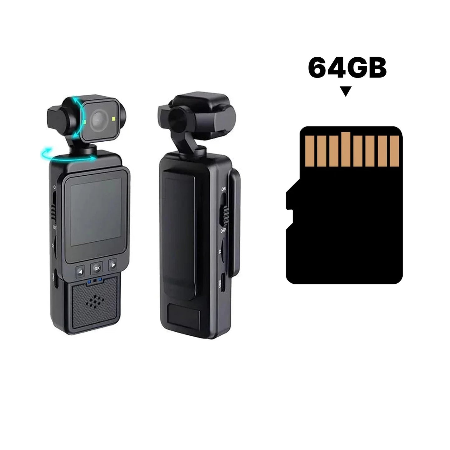 HD 1080P Mini Camera Portable Digital Video Recorder Cycling Cam Wireless Wifi Camera Infrared Night Vision Police Cam for Home