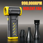 Powerful Jet Blower 990000RPM High Speed Brushless Motor Dust Blower Violent Turbo Fan Compressed air Duster for Car Dryer/PC