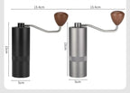 Manual Coffee Grinder Capacity 25g Hand Adjustable Steel Core Burr Manual Coffee Grinder Portable Coffee Bean Grinders Mini
