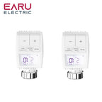 Tuya Smart ZigBee Radiator Actuator TRV Programmable Thermostatic Radiator Valve App Remote Temperature Controller Support Alexa