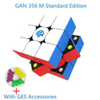 GAN 356 M UV 3x3 Magnetic Speed Cube - Stickerless Puzzle