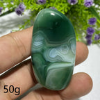 Green Agate Natural Irregular Playthings Small  Stone Healing Crystals Quartz Mineral Craft Decor Accessories Gift