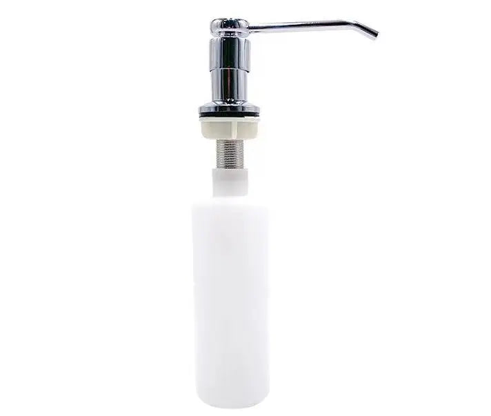 Round Head 350ml Liquid Soap Dispenser Kitchen Bathroom Sink Soap Dispenser Kitchen Sink Cleaning Accessories Soap Dispenser