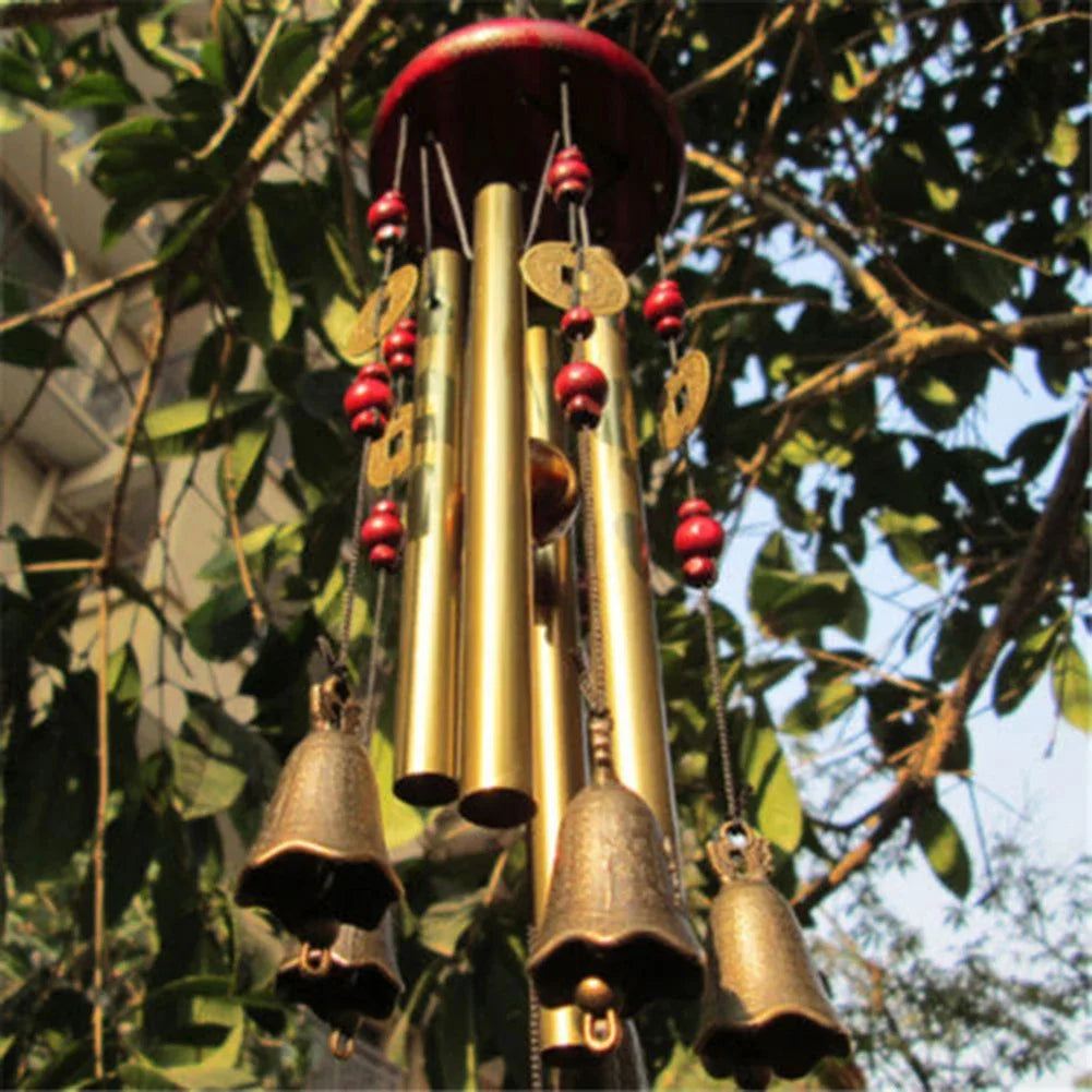 27 Tubes Outdoor Pendant Anti-rust Outdoor Decoration Wind Bell Multi-tube Wind Chime Fashion Pendants Indoor Pathway Home Decor