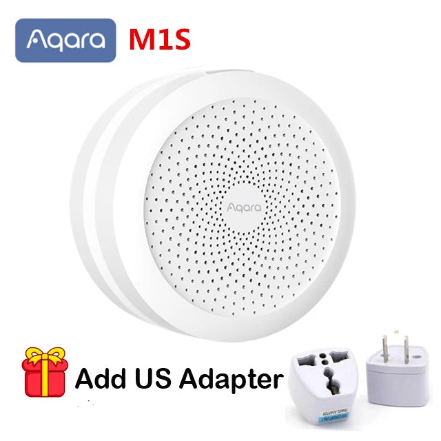 Aqara M1S Hub E1 Gateway With RGB LED Night Light ZigBee Wi-Fi 2.4G Siri Voice Remote Control Home Work Mijia HomeKit APP