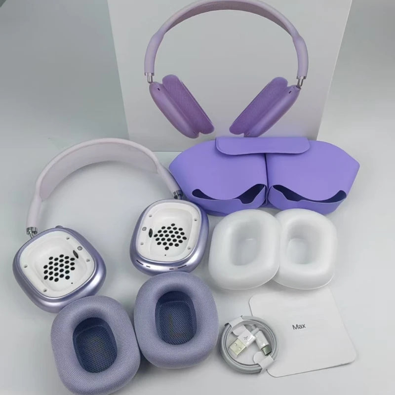 New wireless leather bag sports Bluetooth pop-up music earphones P9 MAX head mounted Bluetooth earphones