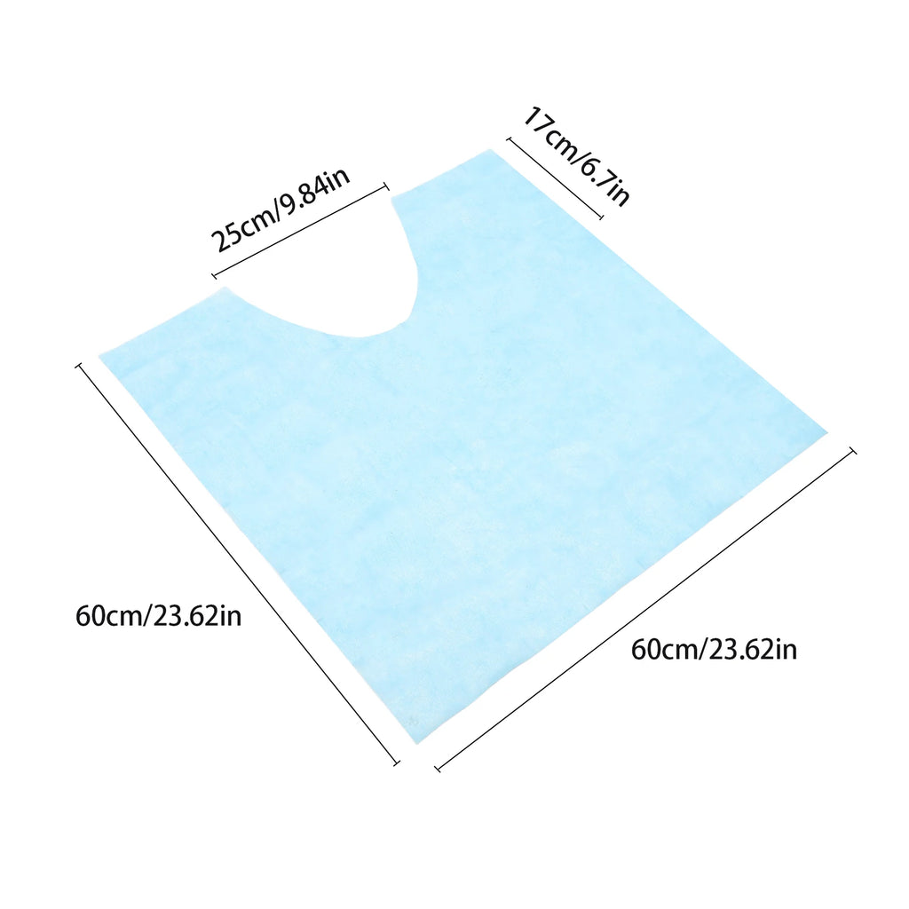 25 Pcs Disposable Toilet Mat Non-slip U-shaped Toilet Training Rug for