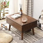 Storage Wood Vanity Table Mirror Nordic Modern Luxury Bedroom Dresser Makeup Drawers Beauty Schmink Tisch Bedroom Furniture