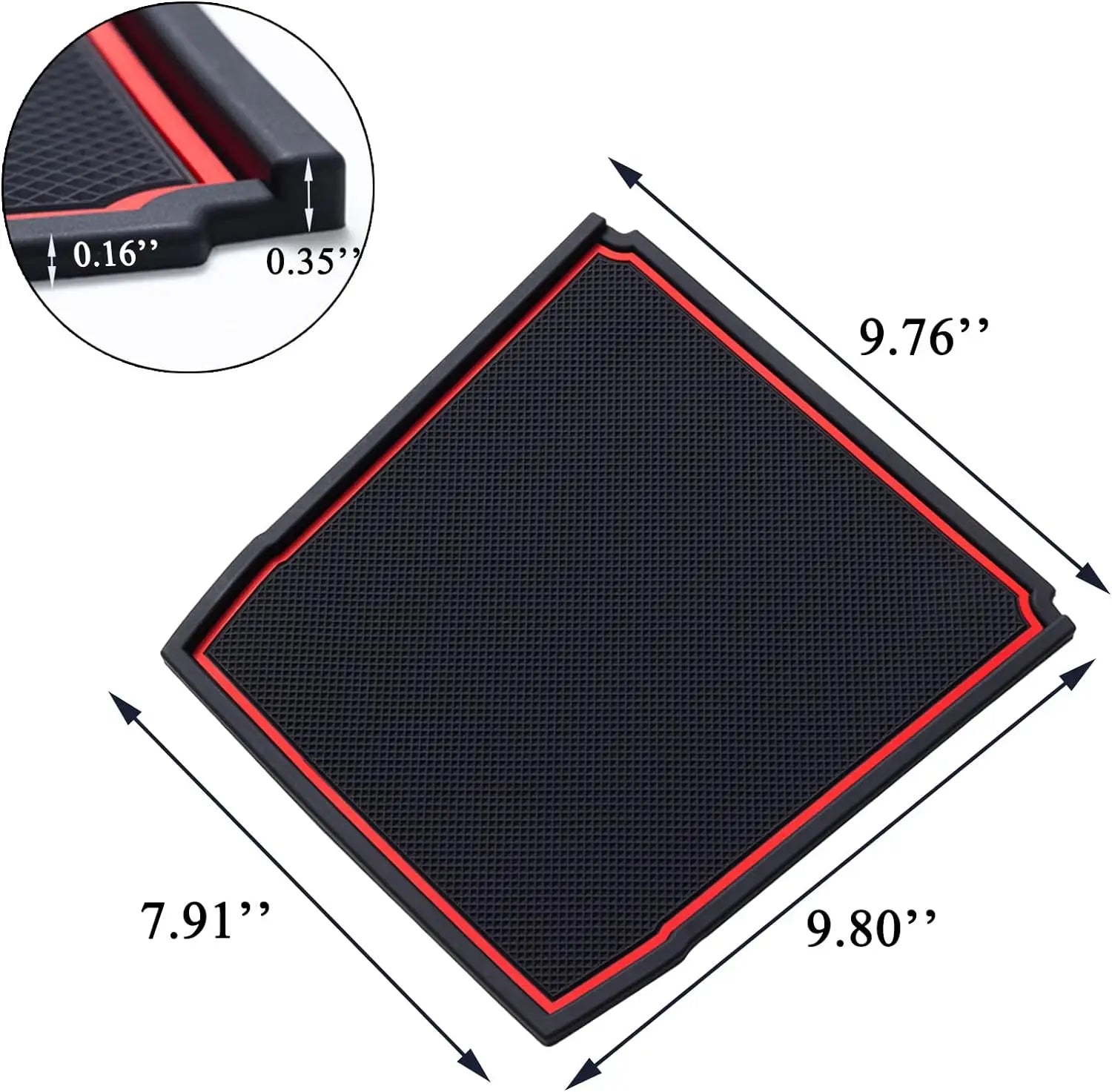 Dashboard Mats For Subaru Crosstrek/Impreza and Subaru Forester Accessories Center Console Liner Mats Inserts