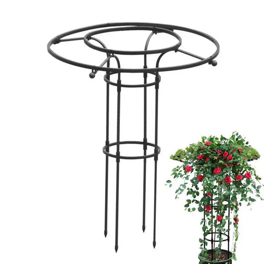 Garden Trellis Umbrella Tower Plant Trellis For Climbing Plants Trellis Support DIY Climbing Trellis Flower Pots Support