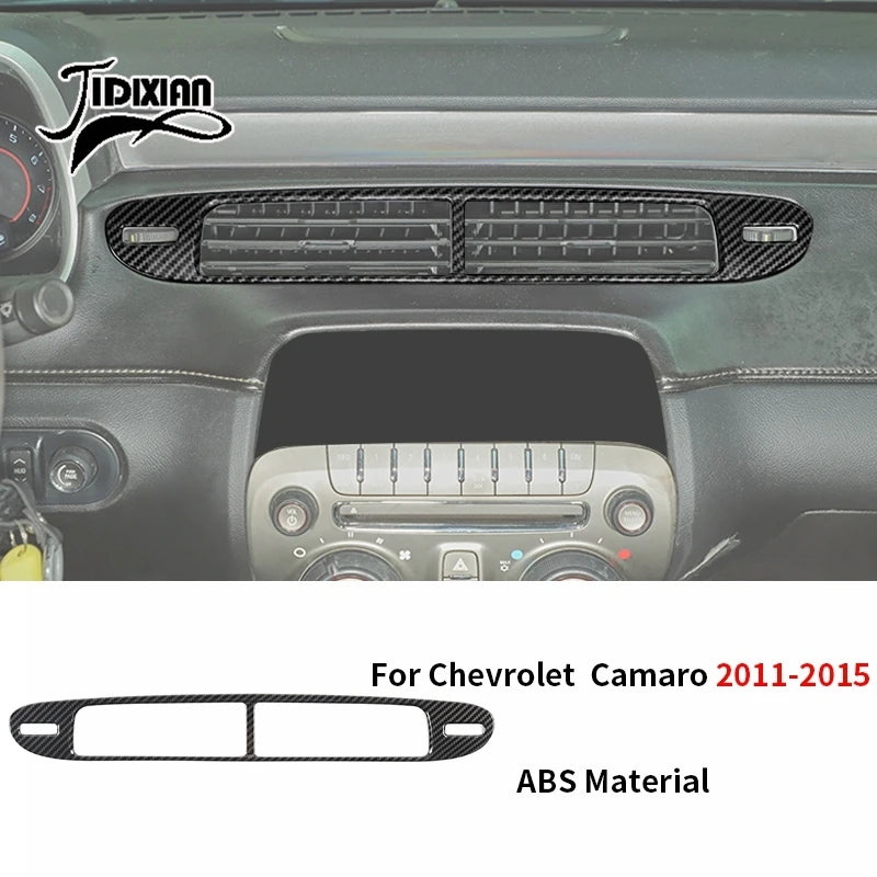 JIDIXIAN fit for Chevrolet Camaro 2010 2011 2012 2013 2014 2015 Car Interior Exterior Decoration Cover Carbon Fiber Accessories