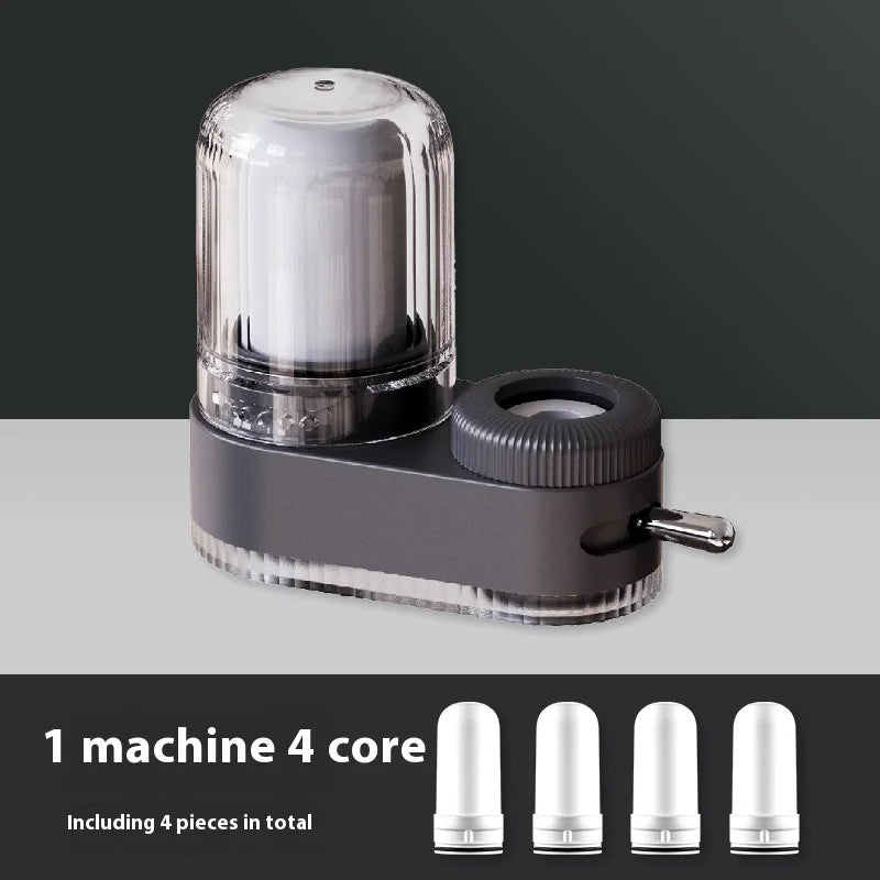 ZEXEF Faucet Filter Splash Proof Tap Water Purifier Filtration Pressurization Removable Washable Filter Water Purifier Aerator