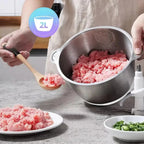 New Electric Meat Grinder Stainless Steel Food Processor Chopper Kitchen Utensils Vegetable and Fruit Chopper Household Grinder
