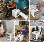 Portable Air Conditioner for Camping, 3300BTU, 436W AC Unit Fast Cooli