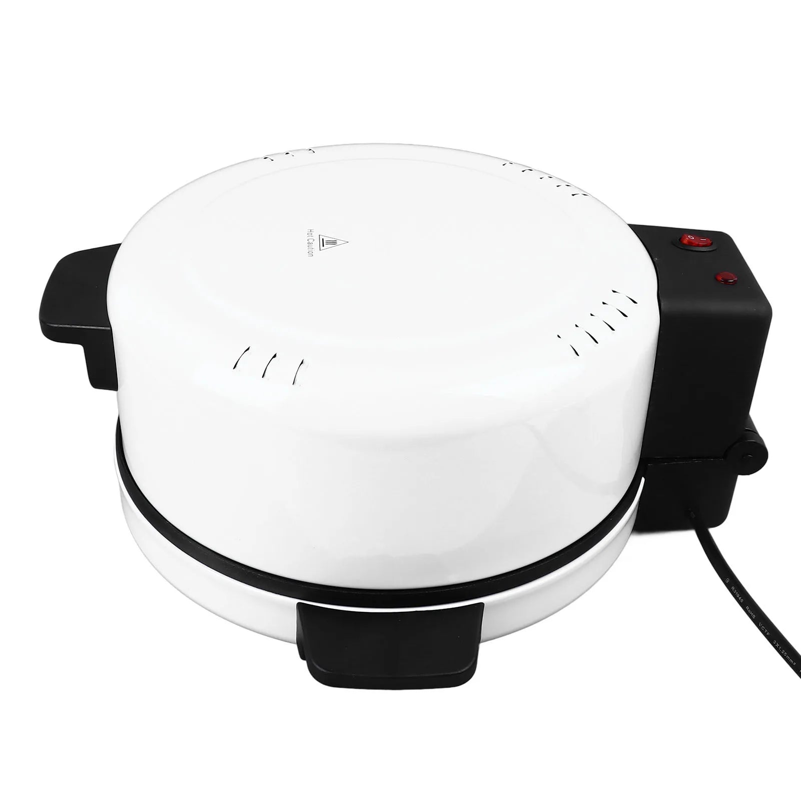 2000W Electric Pizza Pan Electric Baking Pan Portable 12 Inch Countertop Pizza Maker Steak Machine Toaster Pizza Griddle
