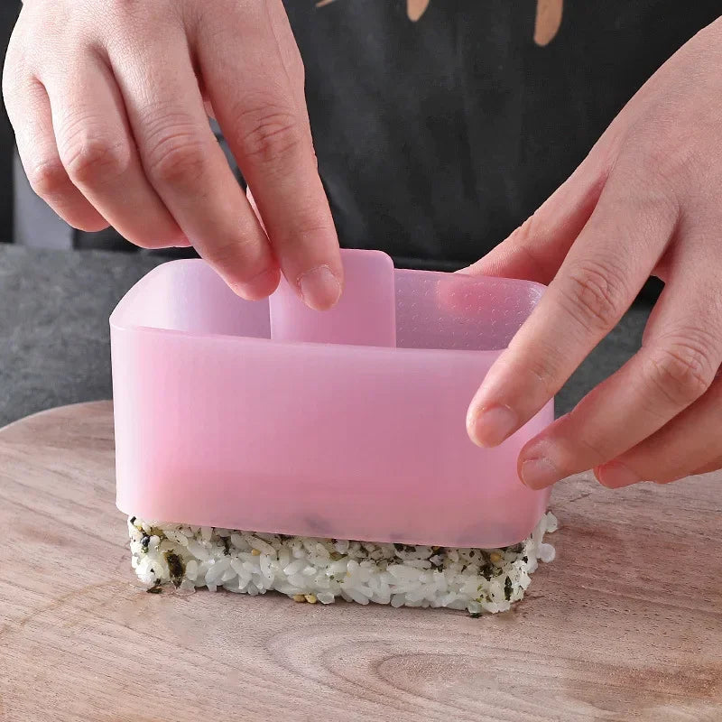 Non-Stick Kitchen Tools, Rice Press Device, Mold, Bento Accessories, Onigiri Rice-Ball Sushi Maker Form, Sushi Making Kit