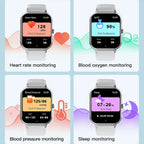 Dafit Luxury Men Smartwatch Wireless Call Smart Watch Fitness Clock Waterproof Sports Watches for Women IOS Android Phones 2025