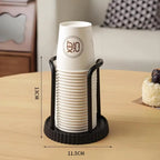 Kitchen Paper Cup Holder Disposables Cups Picker Multifunctional Desktop Cup Storage Rack Household Coffee Cup Holder For Home