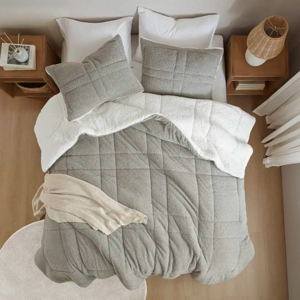 Comforter Set King Feathersoft Material Features A Soft Buttery Hand Feel for Maximum Comfort