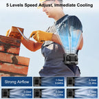 Portable Waist Clip Fan 20000mAh