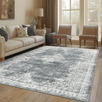 8x10 Area Rug,Rugs for Living Room,Washable Rug for Bedroom,Foldable Thin Rug,Rugs for Bathroom Entryway,Indoor Floor Rug