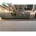 Customized Modern Outdoor Kitchen Cabinet Set Multi Scene BBQ Grill For Garden Camping Open Air Cooking