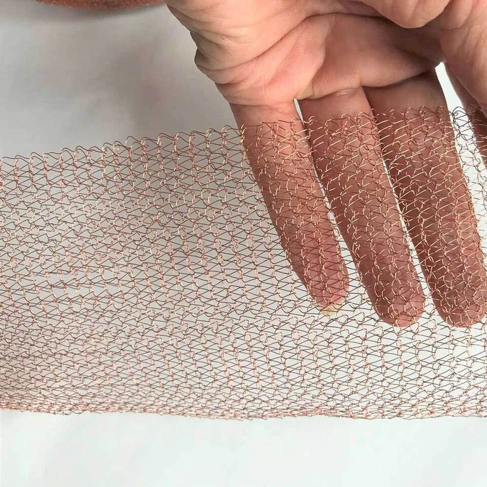 3/6/10/m Copper Wire Mesh Signal Shielding Net Anti-Snail Copper Wire Net Wire Pest & Rodent Net Copper Mesh Decor Garden Net