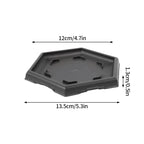 Rectangular Flowerpots Plastic Bonsai Plants Pot Square for Flower Balcony Garden Yard Landscape Bonsai Pot Trays Home Decor