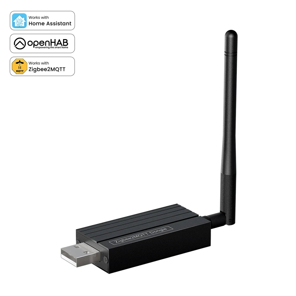 AVATTO Zigbee 3.0 USB Dongle Plus Wireless Zigbee Gateway USB Interface Capture Works With Home Assistant Zigbee2MQTT，Raspbian