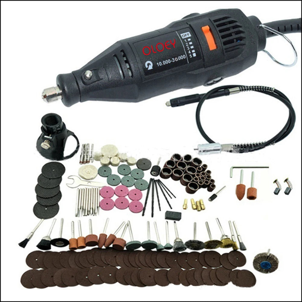 180W Electric Dremel Mini Drill Electric Drill orbital polisher  Rotary Tool grinder  Mini-mill Grinding Machine
