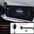 Car Phone Holder For MG5 GT  MG5 EV 2022-2023 10.25-inch Screen Panel Fixed Base 15W Wireless Charging Phone Holder Car Mount