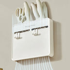 No-Drill Kitchen Knife Holder, Wall-Mounted Dustproof Durable Shelf for Cabinet Inner Side Multifunctional Storage