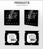 Tuya Smart Thermostat For Underfloor Heating Wifi Thermostat  Floor Heating Controller Warm Floor Temperature Controller Alexa