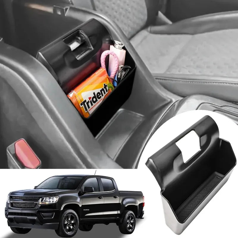 Center Console Hanging Storage Organizer Compatible with GMC Canyon and Chevy Colorado 2014 2015 2016 2017 2018 2019 2020 2021 2