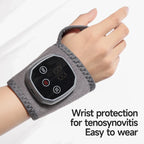 Electric Foot Massager Vibration Relaxation Ankle Massager Warm Hot Compress Ankle Brace Joint Sprain Support Ankle Protection