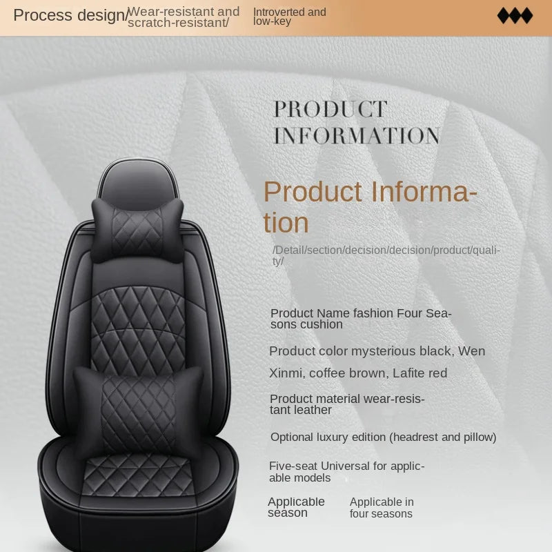 Universal Style Car Seat Cover for Hyundai Matrix Azera Equus EquusL Veloster Car Accessories Interior Details Seat Protector