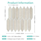 1/10pcs Decorative 3D Wall Panel Peel and Stick Tile Sticker Self Adhesive Kitchen Tile Backsplash Bathroom Wall Sticker 30x30cm