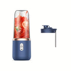 6 Blades USB Portable Juicer Maker, Juicer Fruit Juice CupAutomatic Small Electric Juicer Smoothie Blender lce CrushCup