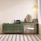 Nordic Storage Dresser Bedroom Modern 6 Drawer European Dresser Girls Luxury Green Toaletka Z Lustrem Do Sypialni Home Furniture