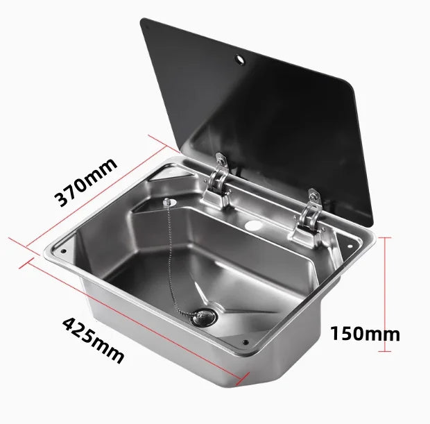 Sink With Stove RV Sink Stove Convenient Camping High Quality Kitchen Sink Kitchens Commercial Stainless Steel For Caravan RV