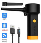 Cordless Electric Air Duster for PC & Keyboard Cleaning