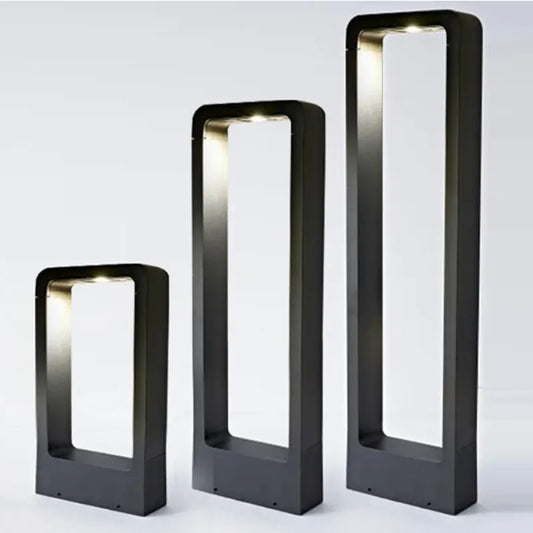 1PCS 15W COB LED Garden Light LED Lawn Lamp Modern Pillar Light Outdoor Waterproof Courtyard villa landscape lawn bollards light